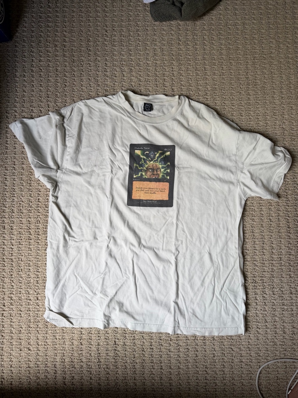 Brain Dead x Magic The Gathering Diabolic Tutor T-Shirt